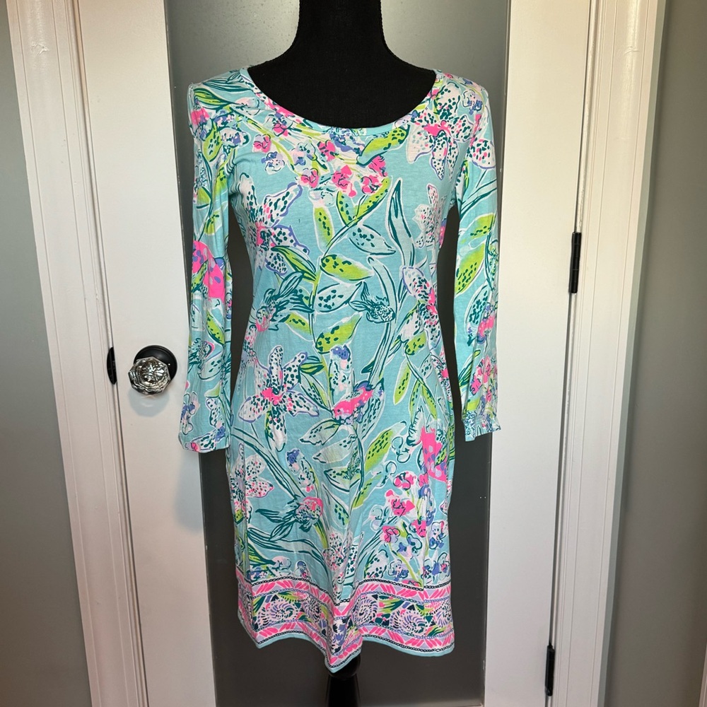 Lilly Pulitzer Multicolor Long Sleeve Dress